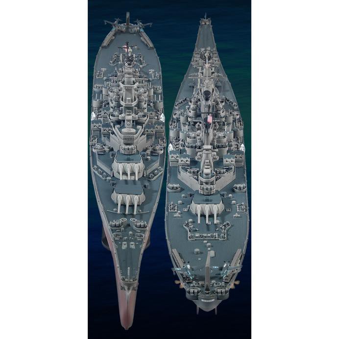 Model Kit Academy Uss Missouri Bb-63 Modeler'S Edition 14223 1/700