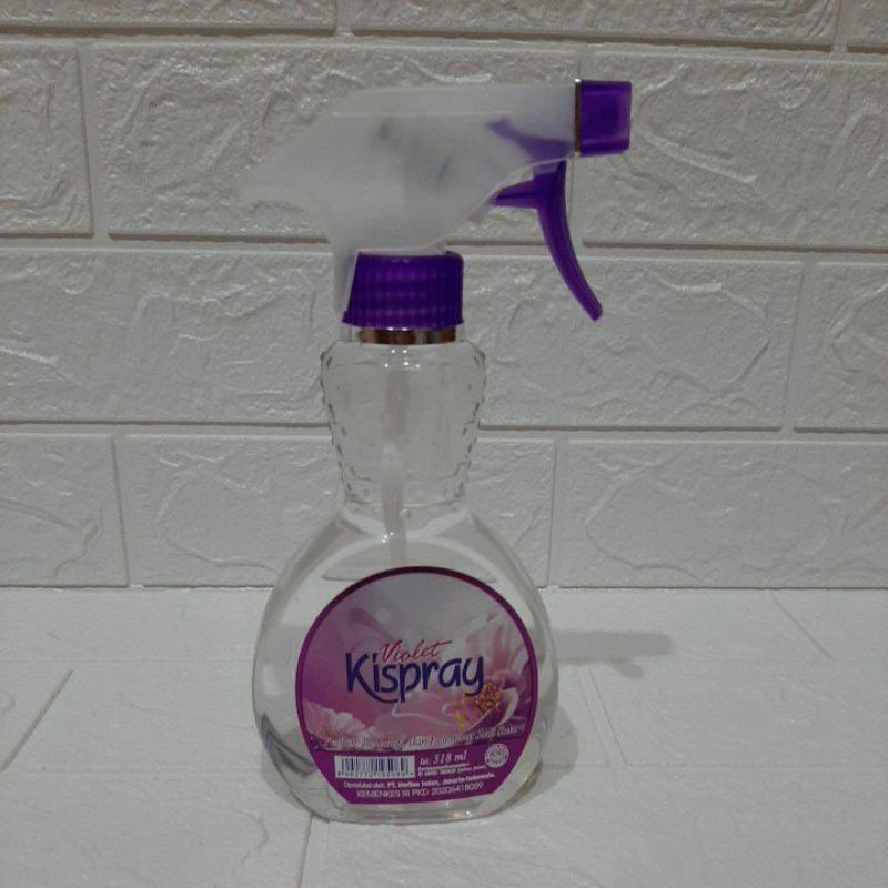 KISPRAY BOTOL VIOLET 318ML_Kispray Lavender Pelicin & Pewangi Pakaian 318 ML