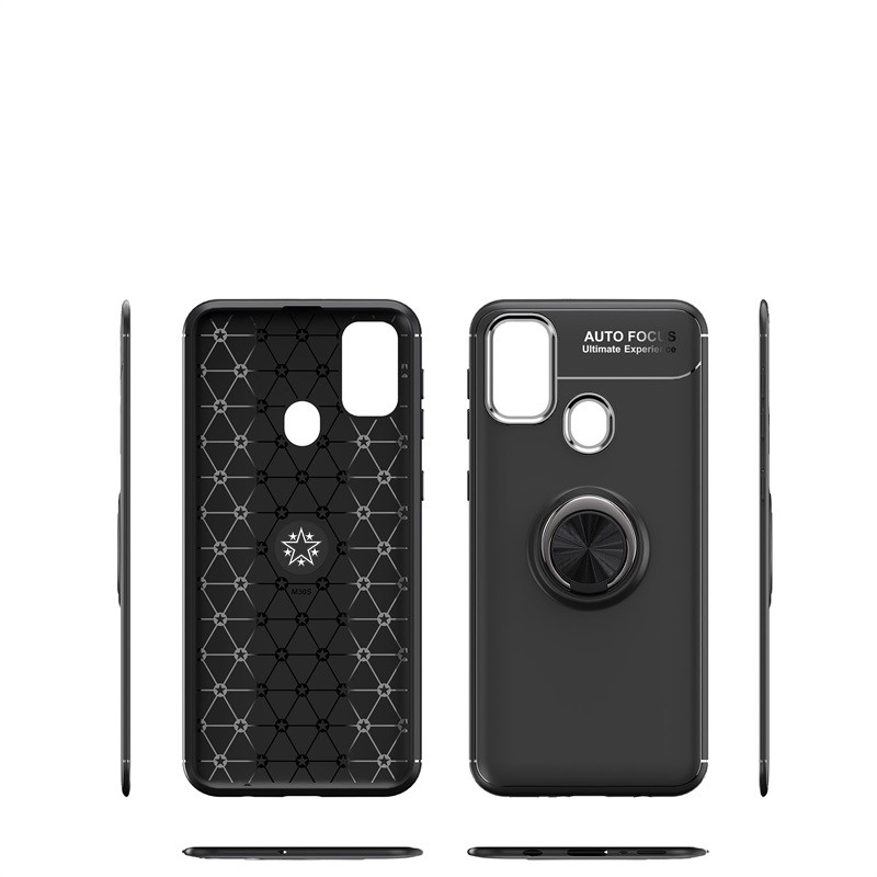 Case Samsung M30S Invisible Ring Kickstacnd Premium Softcase Casing SAMSUNG GALAXY M30S