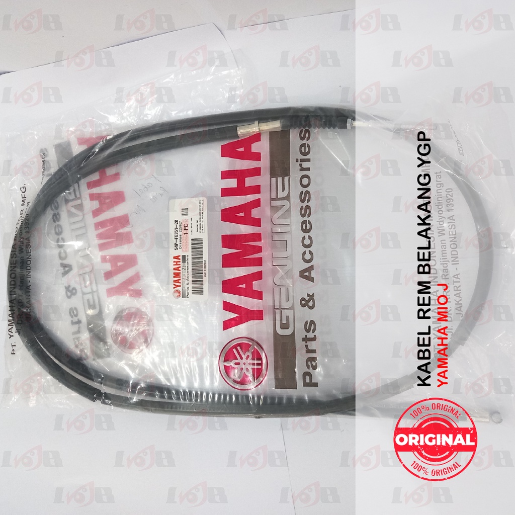 Original Kabel Rem Belakang Fino 110 Mio J Soul GT 115 Kawat Belakang Kode 54P Yamaha Genuine Parts