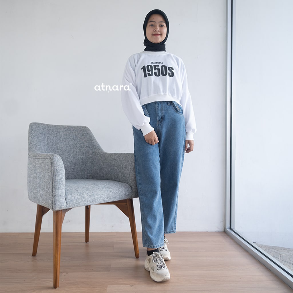 Nara Grosir - 1950s Sweater | Sweater Crop Wanita