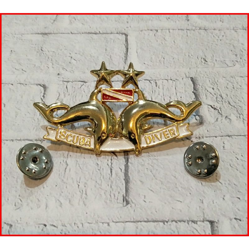 WING SCUBA DIVER BINTANG2 NA | BREVET SCUBA DIVER BINTANG 2 NA