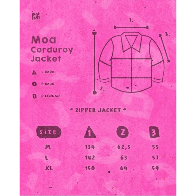 MOA CORDUROY JACKET