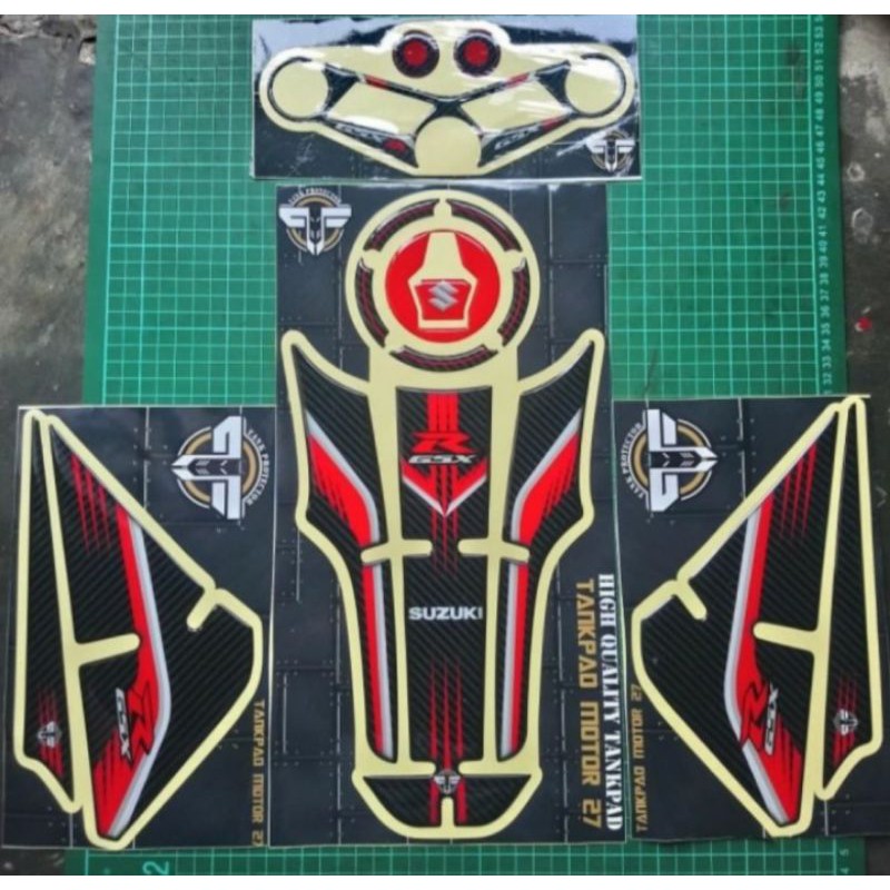 STIKER STICKER RESIN TIMBUL TANKPAD TANK PROTECTOR SUZUKI GSX R150