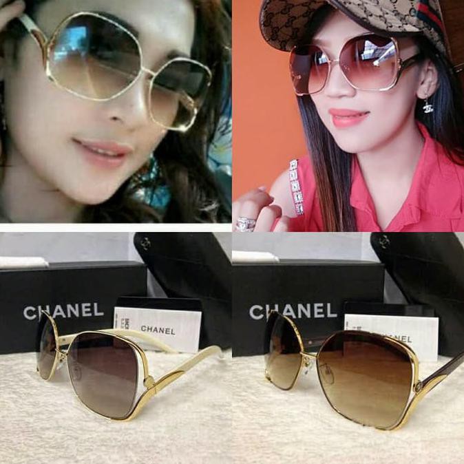 Terbaru kacamata fashion sunglass wanita chanel CH3321