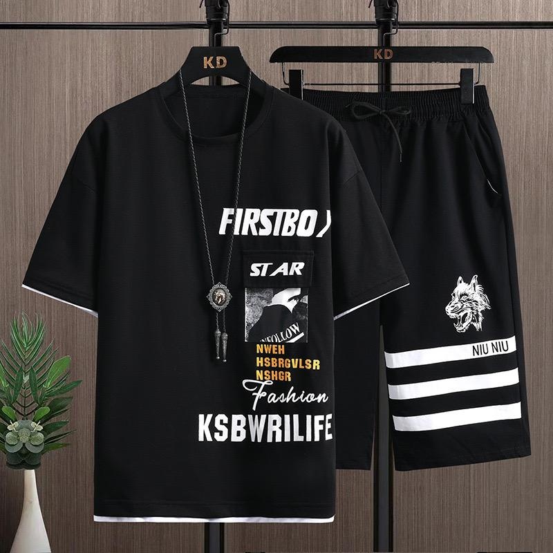 COD/ARPIOSSHOP - STELAN FIRSTBOY - SETELAN PRIA KEREN SATU SET ( KAOS + CELPEN )