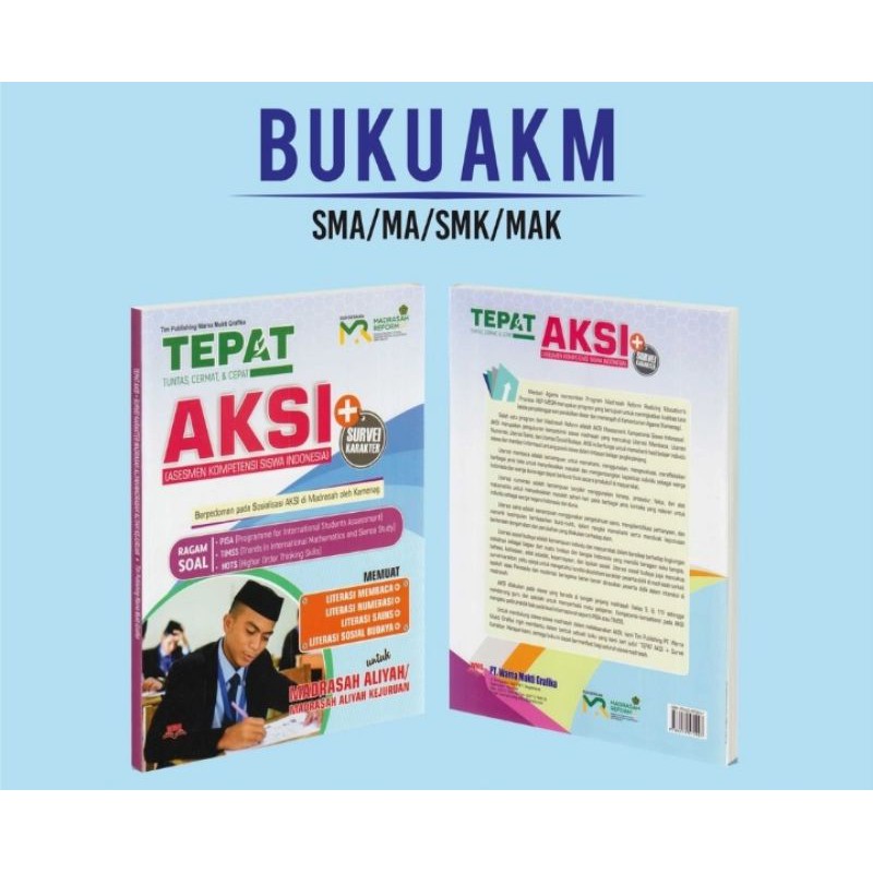 

ORI buku teks tepat AKSI asesmen kompetensi siswa untuk madrasah Aliyah edisi terbaru
