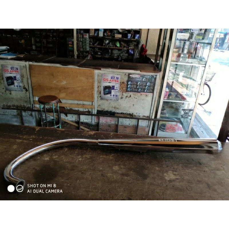 Knalpot Honda CB125S Original Honda Japan