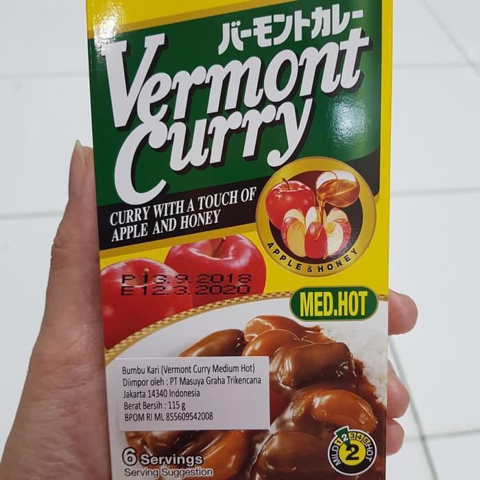 

Vermont Curry 115gr - Bumbu kari Jepang - Mild