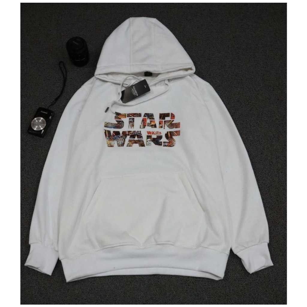 FREE PAPER BAG JAKET HOODIE STAR WARS FULL LEBEL PULL &amp; BEAR IMPORT // SWEATER PULL &amp; BEAR STAR WAR PREMIUM QUALITY