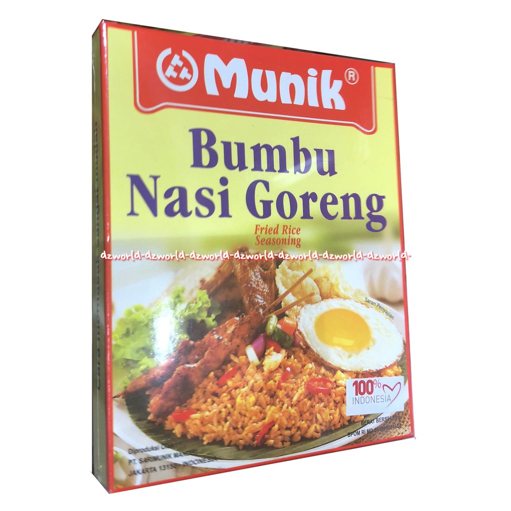 Munik Bumbu Nasi Goreng Fried Rice Seasoning Bumbu Instan 35gr