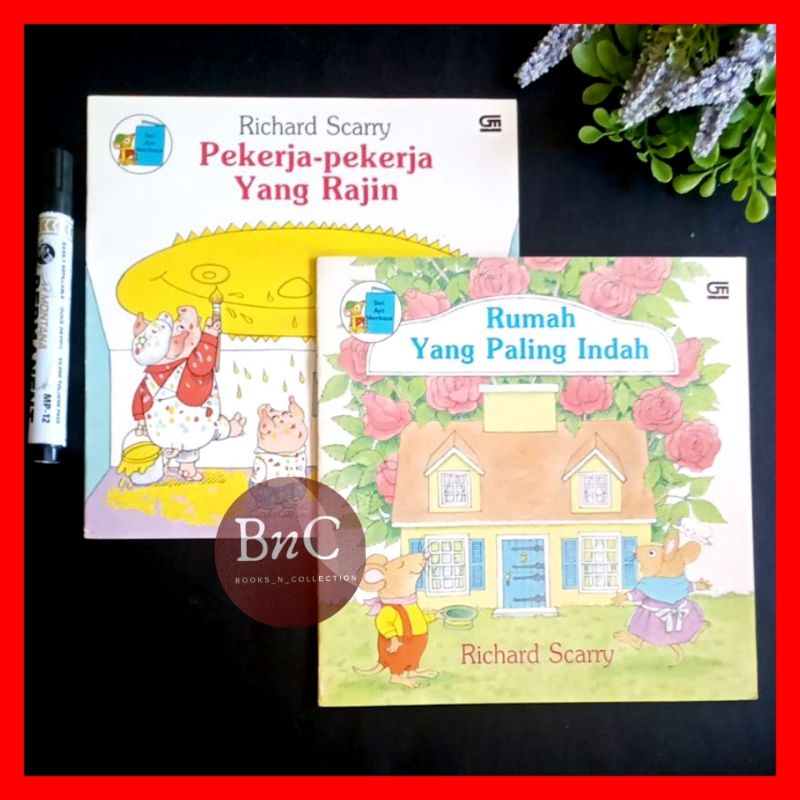 buku cerita anak richard scarry berbagai judul preloved