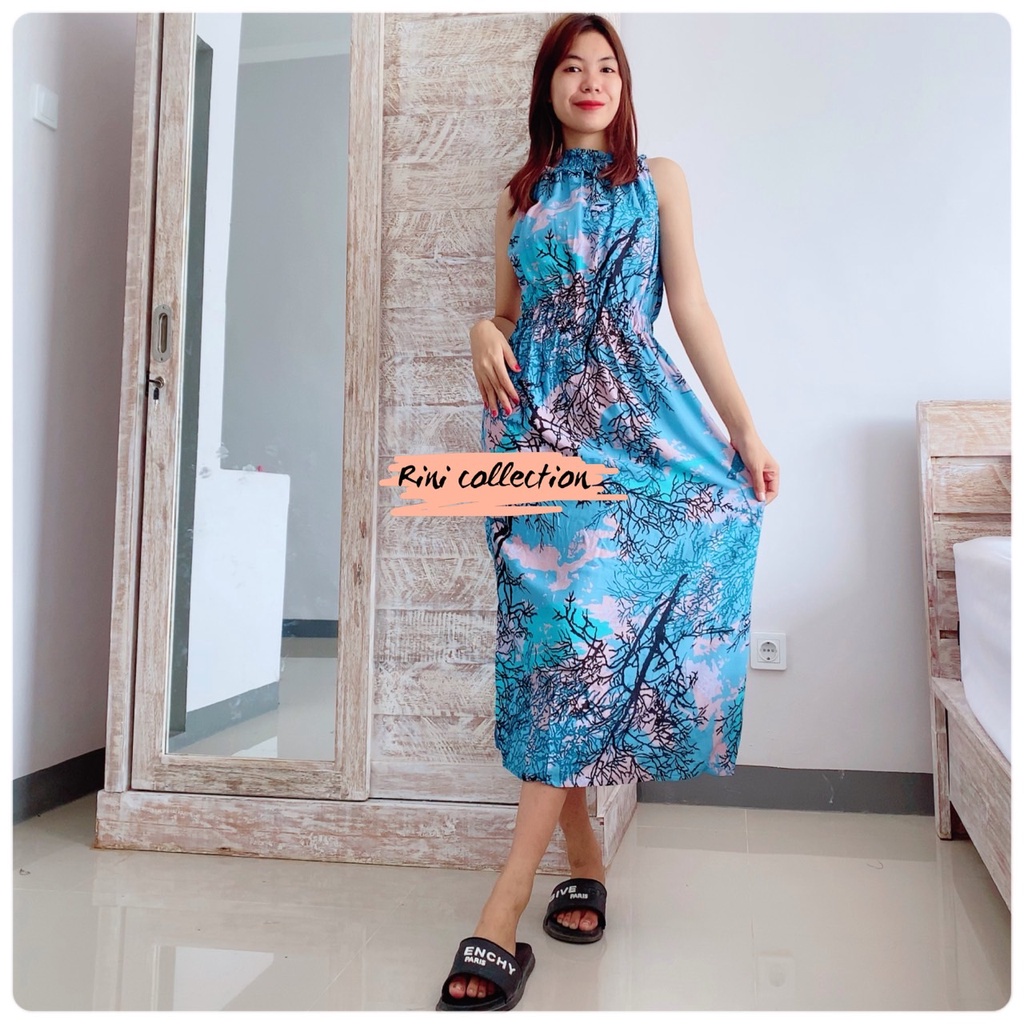 Daster Bali/Dress Bali Kerut Leher