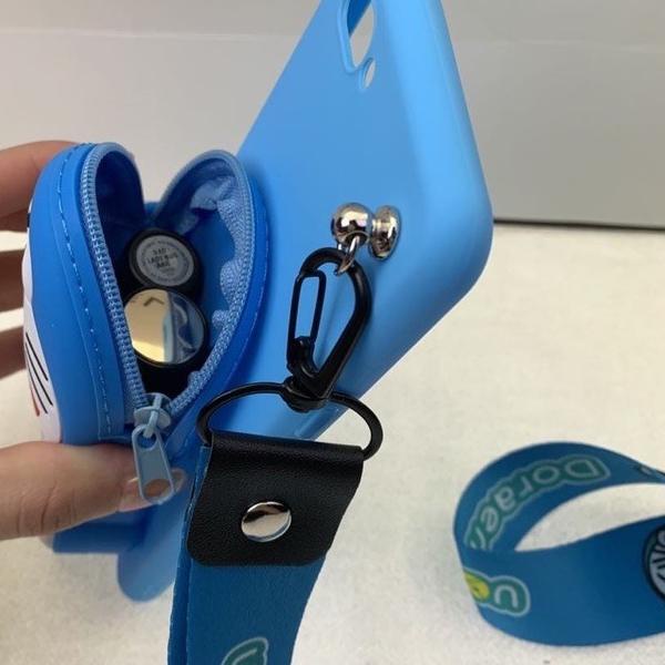 ֍ REALME NARZO 20 PRO C1 C2 C11 C12 C15 C17 C25 C25S Case Boneka 4D Dompet Karakter + Tali Gantungan