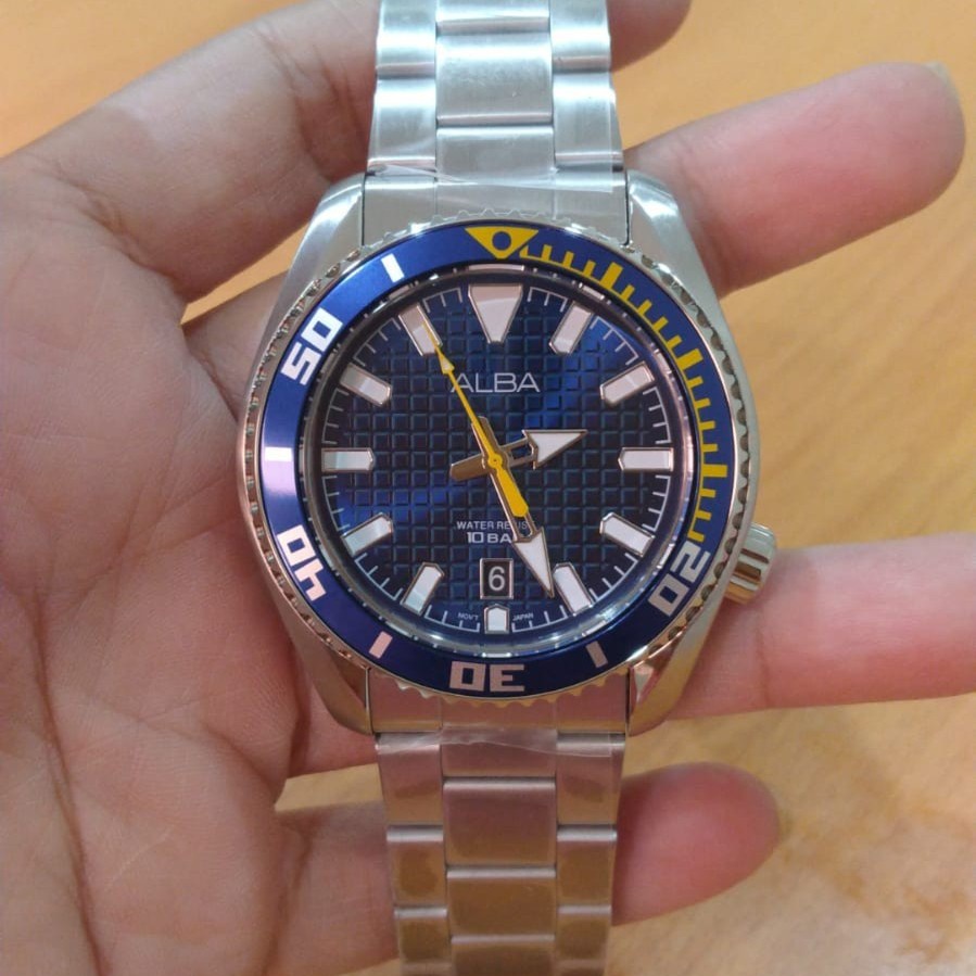 Jam Tangan Pria ALBA AS9N97 AS9N97X1 Original