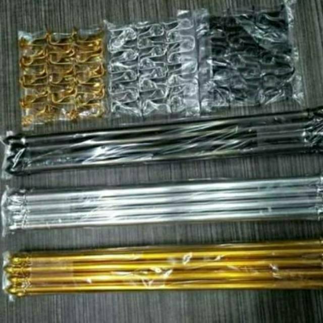 Besi kupu kupu gorden jendela