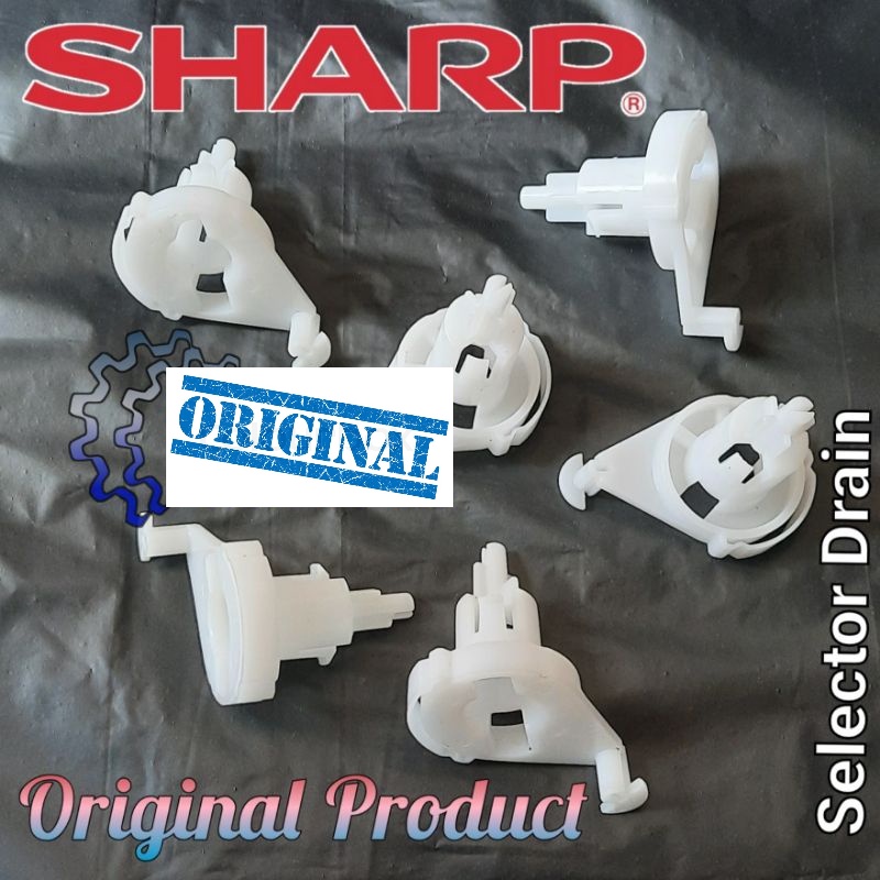 selector SHARP selektor pembuangan mesin cuci SHARP ORIGINAL