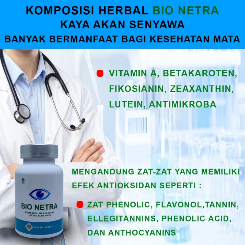 BIO NETRA OBAT MATA HERBAL AMPUH MENGOBATI SEGALA MACAM PENYAKIT MATA, SEPERTI: MATA MINUS, MATA PLUS, KATARAK, RABUN DEKAT, RABUN JAUH, GLAUKOMA, RETINA, SILINDER, MATA BERAIR, MATA MERAH, MATA LELAH HERBAL ALAMI MUJARAB TERLARIS PROMO COD IDEA BEST SELL