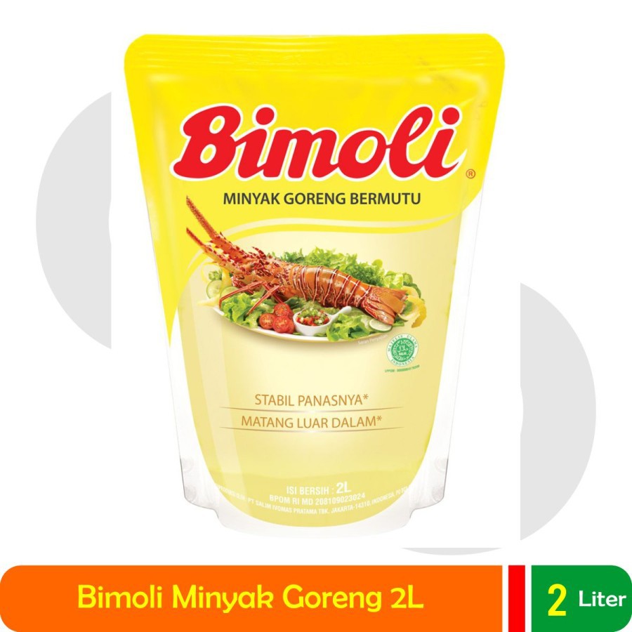 MINYAK GORENG BIMOLI 2 LITER COOKING OIL HALAL