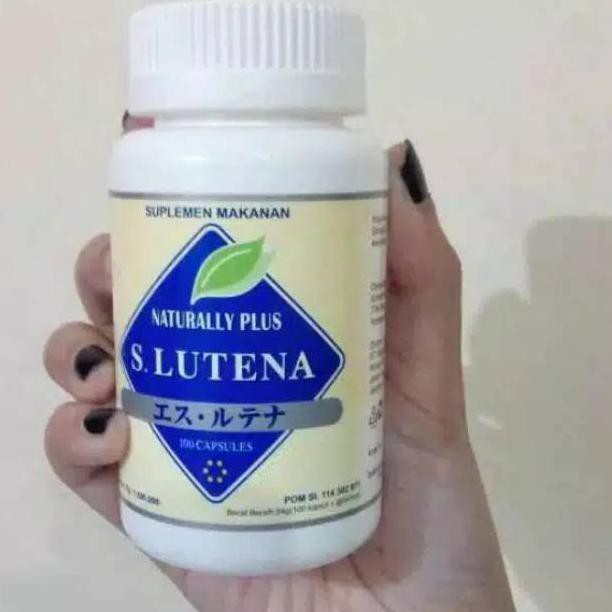 Terbaik Agen Obat S.Lutena Naturally Plus Asli, Suplemen Herbal Penyehatan Mata, Jaminan 100%