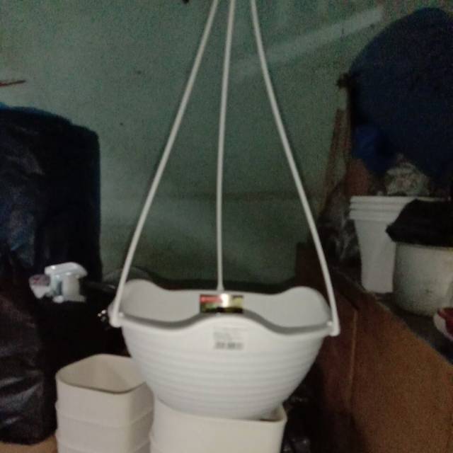 Pot gantung lion star florina 08 putih