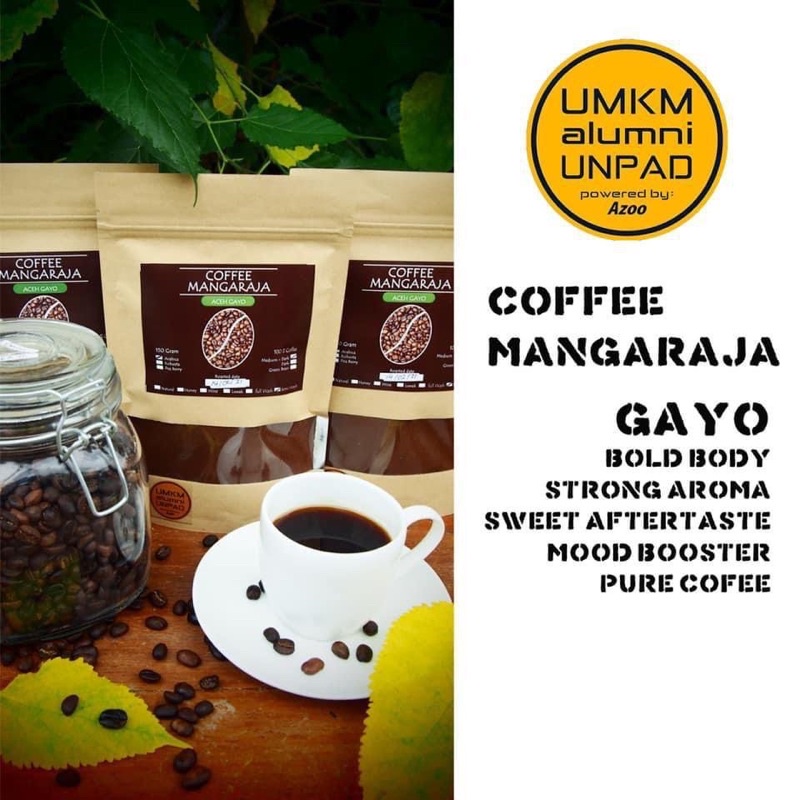 

kopi Mangaraja Arabica Gayo 150 gram