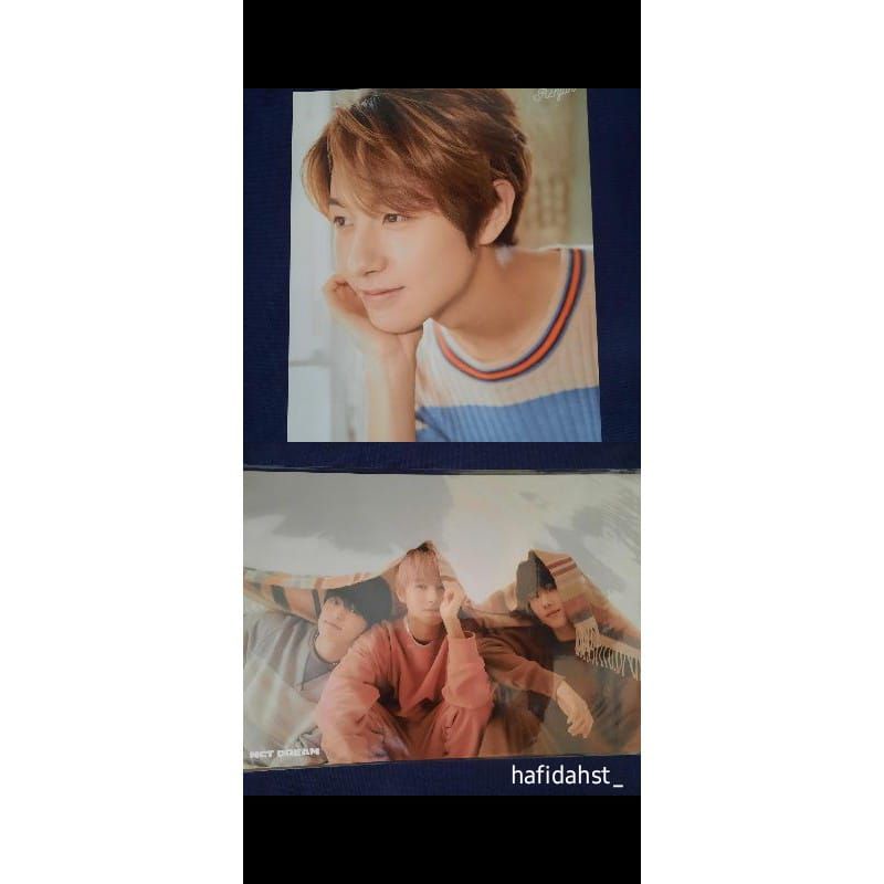 Official Poster A4 Renjun ➕ Renlesung (NCT Dream Season Greeting 2019 dan 2021)