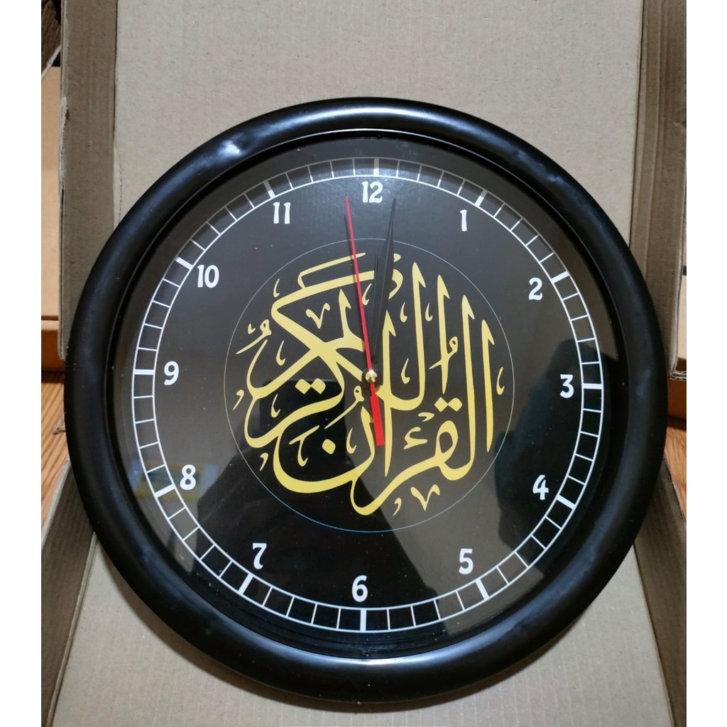 HOKO Jam Dinding Unik Motif Karakter / Jam Dinding Analog Polos Diameter 27cm / Wall Clock-AQ