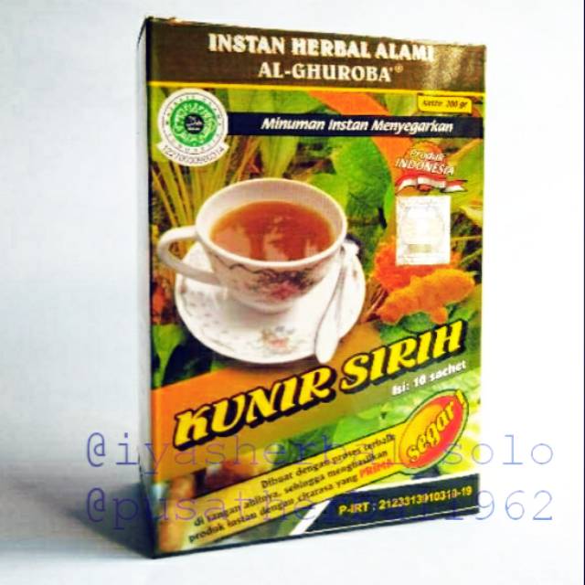 

Minuman Instan Kunir Sirih Al-Ghuroba Ghuroba