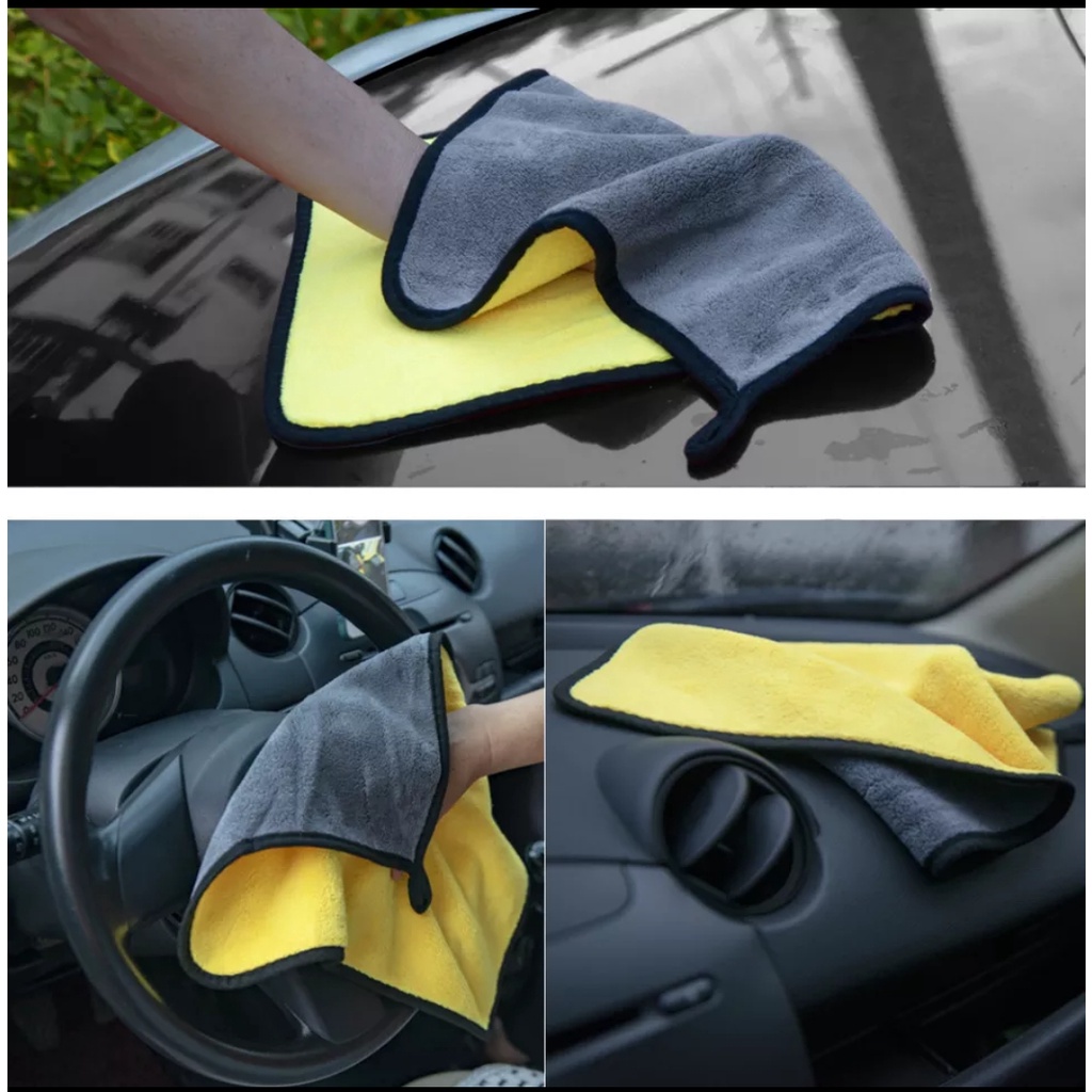 Kain Lap Microfiber High Quality Premium Detailing Mobil Motor