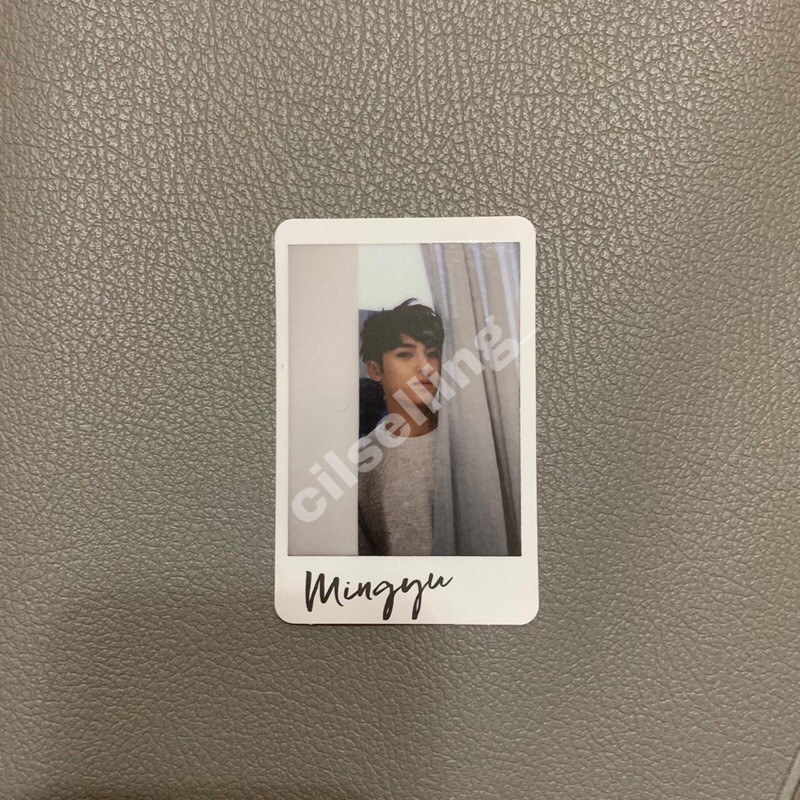 SEVENTEEN MINGYU AL1 BOOKED