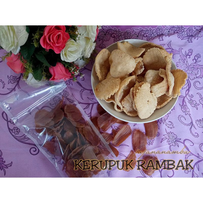 

kerupuk rambak khas banten