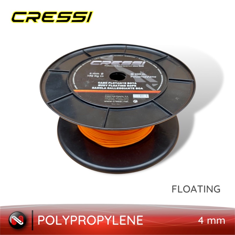 Floating bungee line Cressi Floating line Cressi bungee line Tali bungee cressi floating line buoy