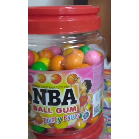 

Pusan permen karet bola NBA