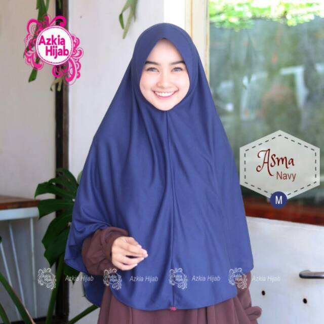 JILBAB ASMA BERGO PET STANDART SIZE L-XL-XXL WARNA 13-24 BY AZKIA HIJAB