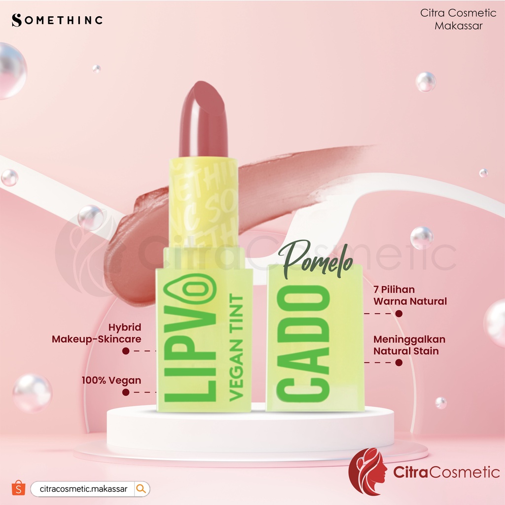 Somethinc Lipvocado Vegan Lip Tint Series