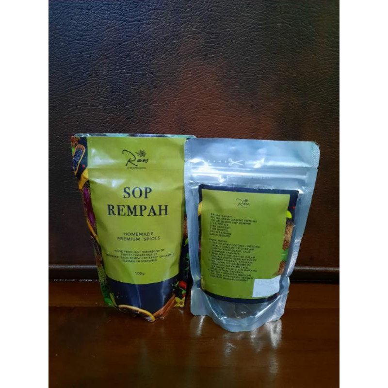 

Bumbu Sop Rempah Raos by Resep Engkong, homemade premium spices. Bumbu instan bumbu spesial praktis