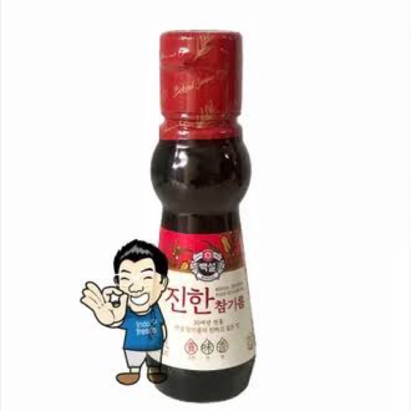 

CJ Beksul Sesame Oil - Minyak Wijen 110ml Made In Korea