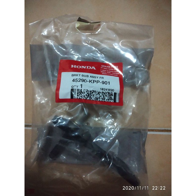 BREAKET KALIPER DEPAN NEW SUPRA 125FI