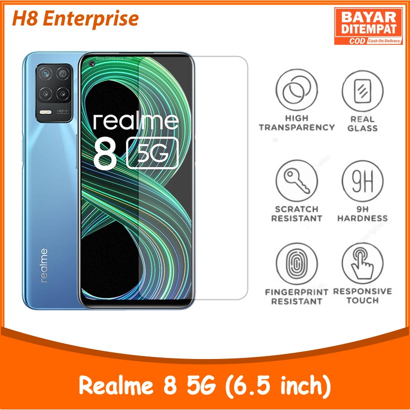 Tempered Glass Realme 8 5G - Anti Gores Kaca Premium Quality