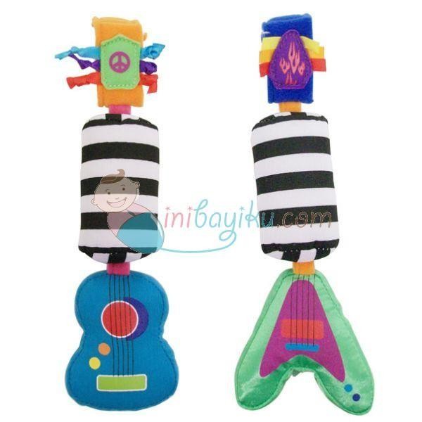 Sassy Go Go Guitars Color Blue and Green
