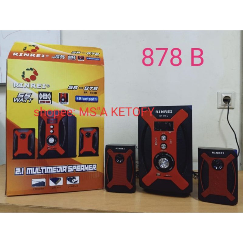 Speaker multimedia Rinrei 878 B