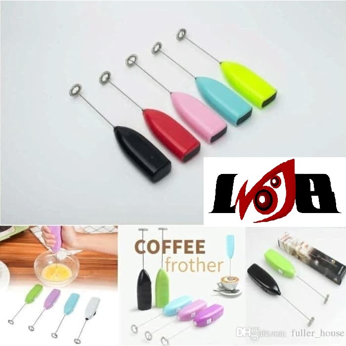 Mixer Coffee Pongocok Telur Portable Hand Alat Kocok Aduk Teh Kopi Cappucino