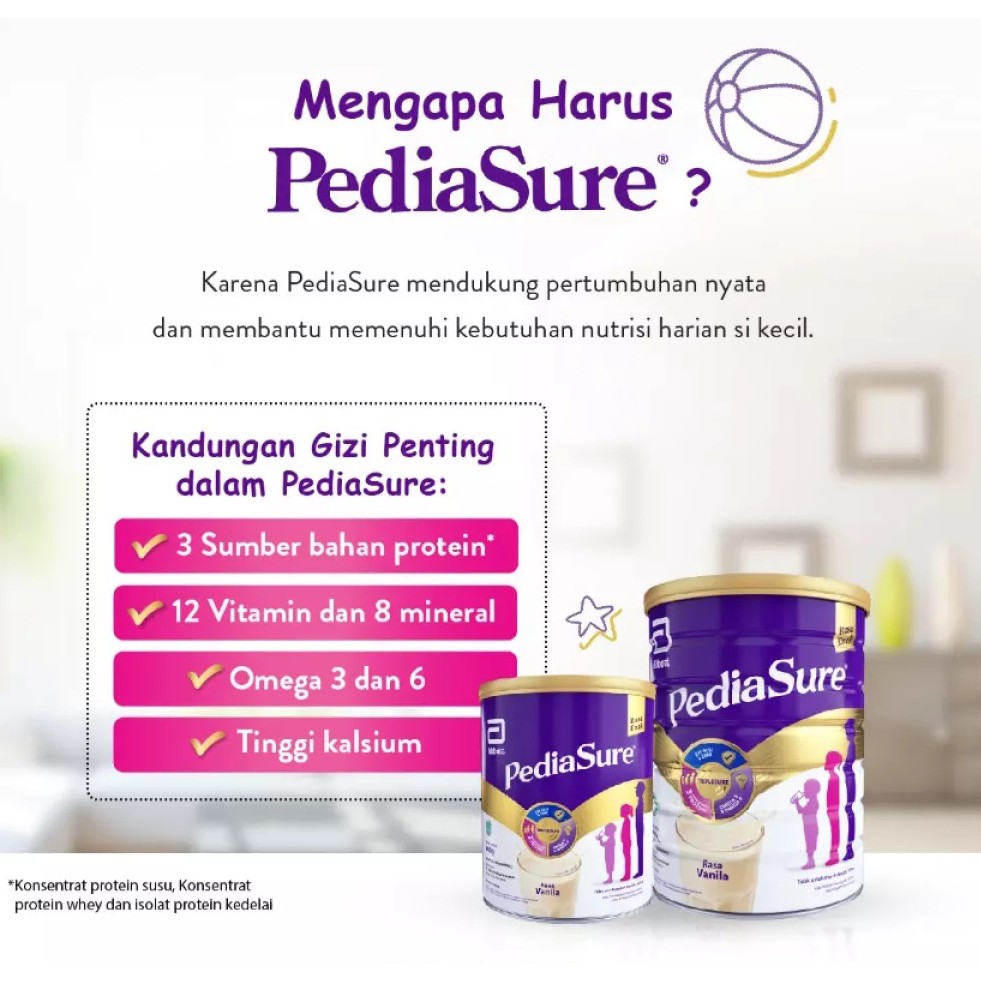 Pediasure 400 gr - Susu Formula Pertumbuhan Anak