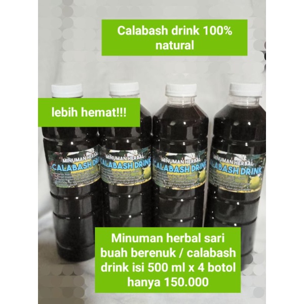 

MINUMAN HERBAL SARI BUAH BERENUK ISI 500 ML