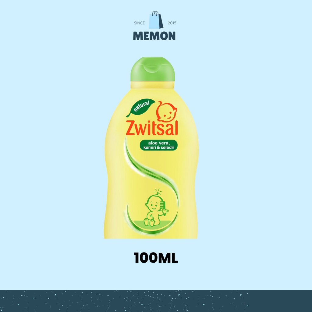 Zwitsal Baby Natural Hair Lotion Bayi Aloe Vera Kemiri Seledri 100ml