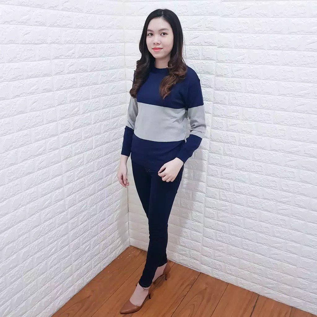 CANDY BLOUSE KNITT ATASAN RAJUT WANITA