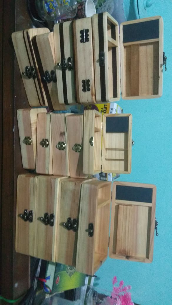 Kotak Kayu/kotak Mbako/kotak Hiasan/kotak Slepen/kotak Serbaguna/kotak Lintingan