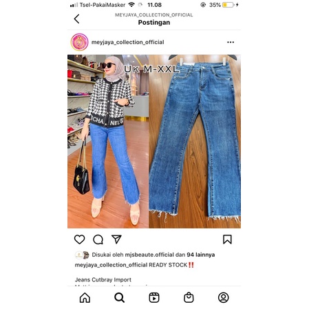 celana cutbray import by MJS MeyJaya collection