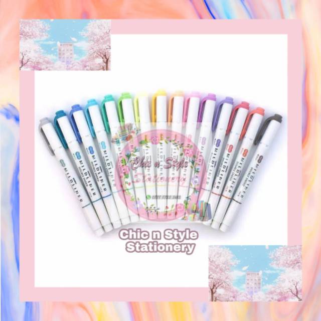

ZEBRA MILDLINER DOUBLE-SIDED HIGHLIGHTER